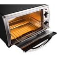 thumbnail image 2 of BLACK+DECKER 4-Slice 2-Knob Toaster Oven, Silver, TO1332SBD, 2 of 3