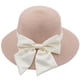 thumbnail image 1 of Sombrero de ala grande para mujer, de 56 a 58 cm de circunferencia, para verano, playa, sol, paja con lazo, 1 of 5