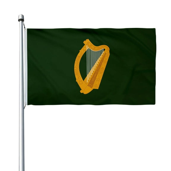 Aihccy Leinster Flag with Brass Grommets Size - 3x5Ft