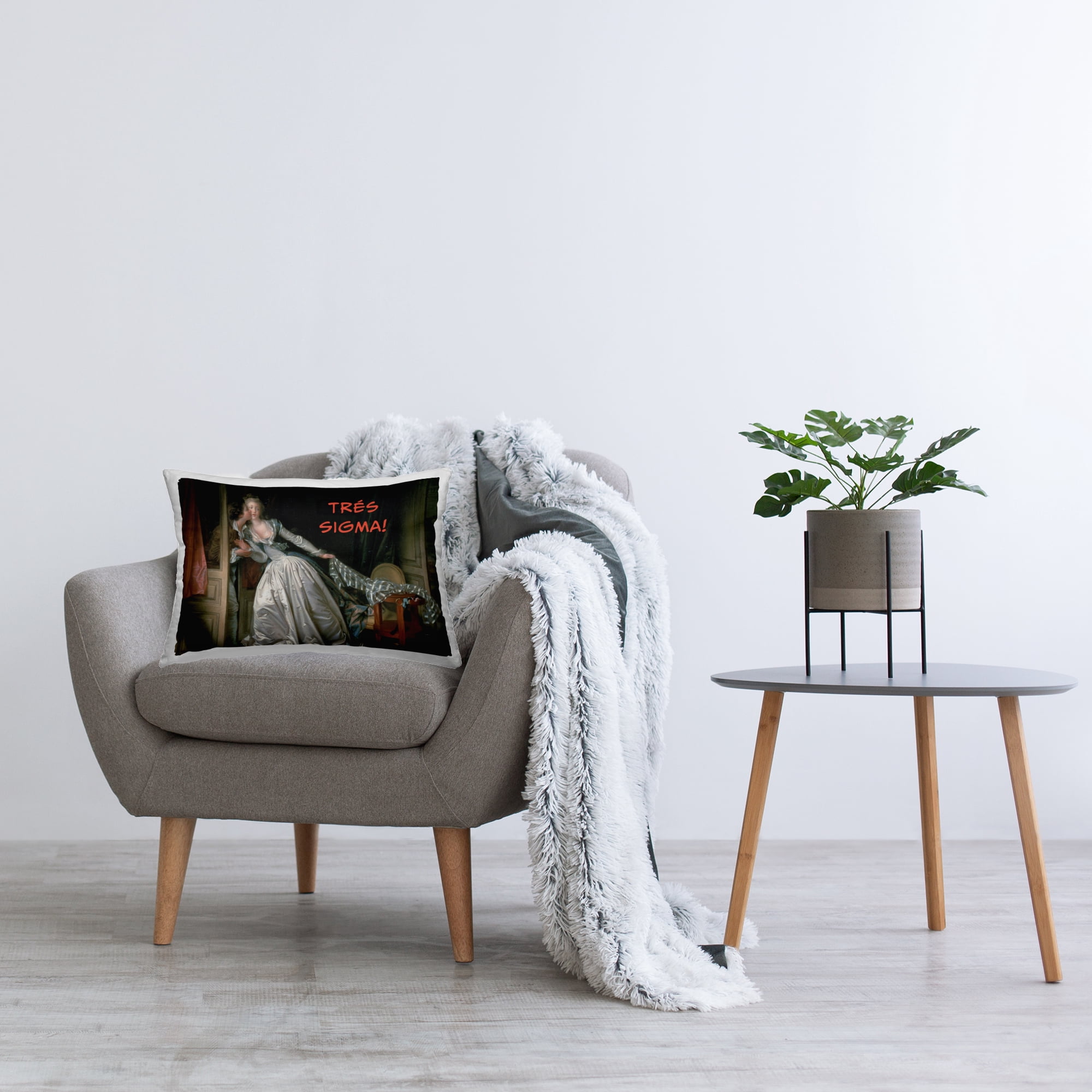 Stupell Industries Iconic Tres Sigma Decorative Printed Throw Pillow, design by Grotto Studios