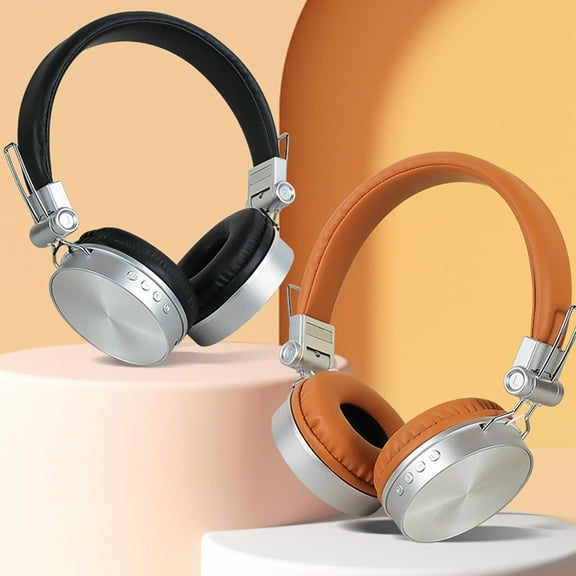 Viflosae Wireless Headphones Bluetooth Headphones over the Ear Headset Bluetooth Headphones Noise Cancellation Plug-in Stereo Wireless Headset Gift for Friend for Music