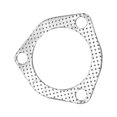 thumbnail image 1 of Junta De Tubo De Escape, Espaciador De Tubo De Escape Universal Estable PVC Para Vehículos, 1 of 7
