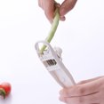 thumbnail image 6 of Clearance Vegetable Cutter Green Beans Cutter Fruit And Vegetable Cutter Peeler Peeler Easy Cooking Kitchen Tools Kitchen Accessories White, 6 of 8