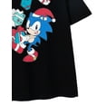 thumbnail image 4 of Sonic the Hedgehog Mens Black Short Sleeved T-Shirt, 4 of 5
