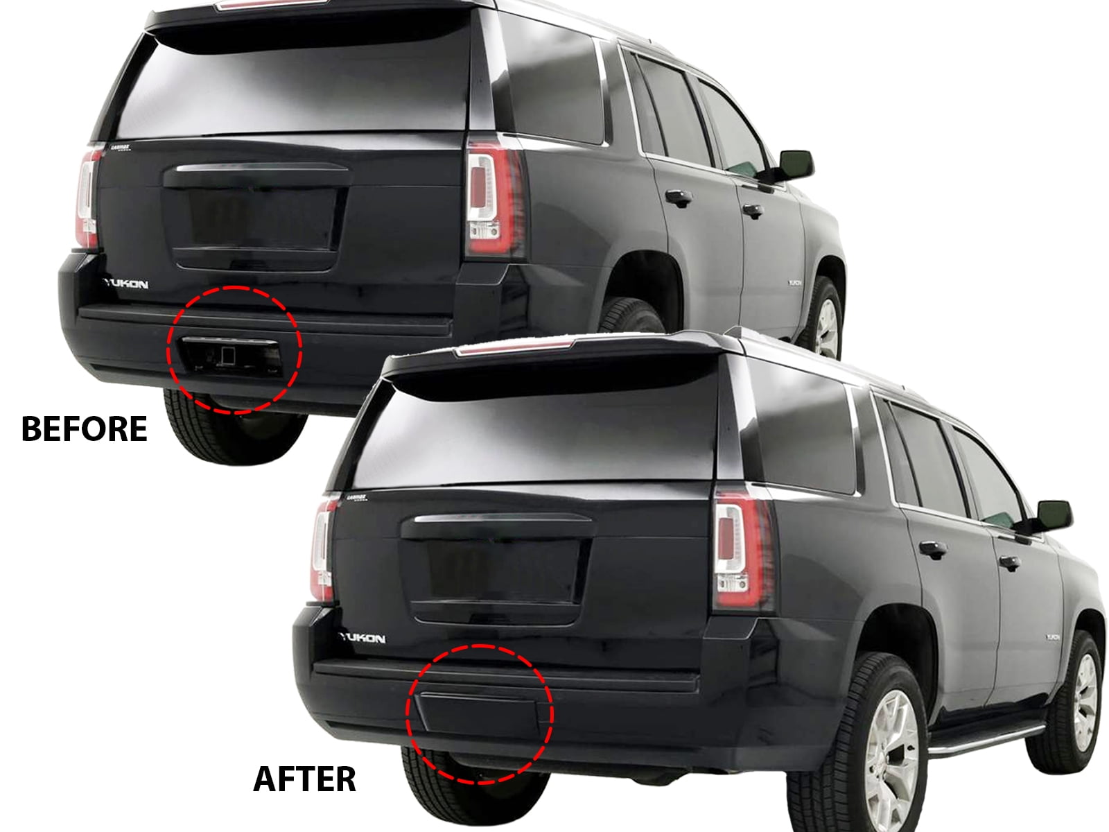 2015-2020 GMC Yukon Trailer Hitch Cover - Action Crash GM1180181 - View #2