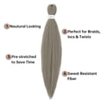 thumbnail image 3 of KIHOUT Colored Braiding Hair Pre Stretched Kanekalon Braids Hair Extensions 26inch Knotless Braiding Hair Rainbow Kanekalon Braiding Hair Prestretched, 3 of 8