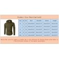 thumbnail image 4 of ORUYROP Men Winter Solid Color Side Zipper Hooded Slim Long-Sleeved Top Blouses Men Hoodie Set, 4 of 4
