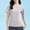 Purple, variant on Itsame Summer Plain Short Shirt Sleeved Womens Casual T-Shirt Top Relaxed Round Neck T Shirt White Size S