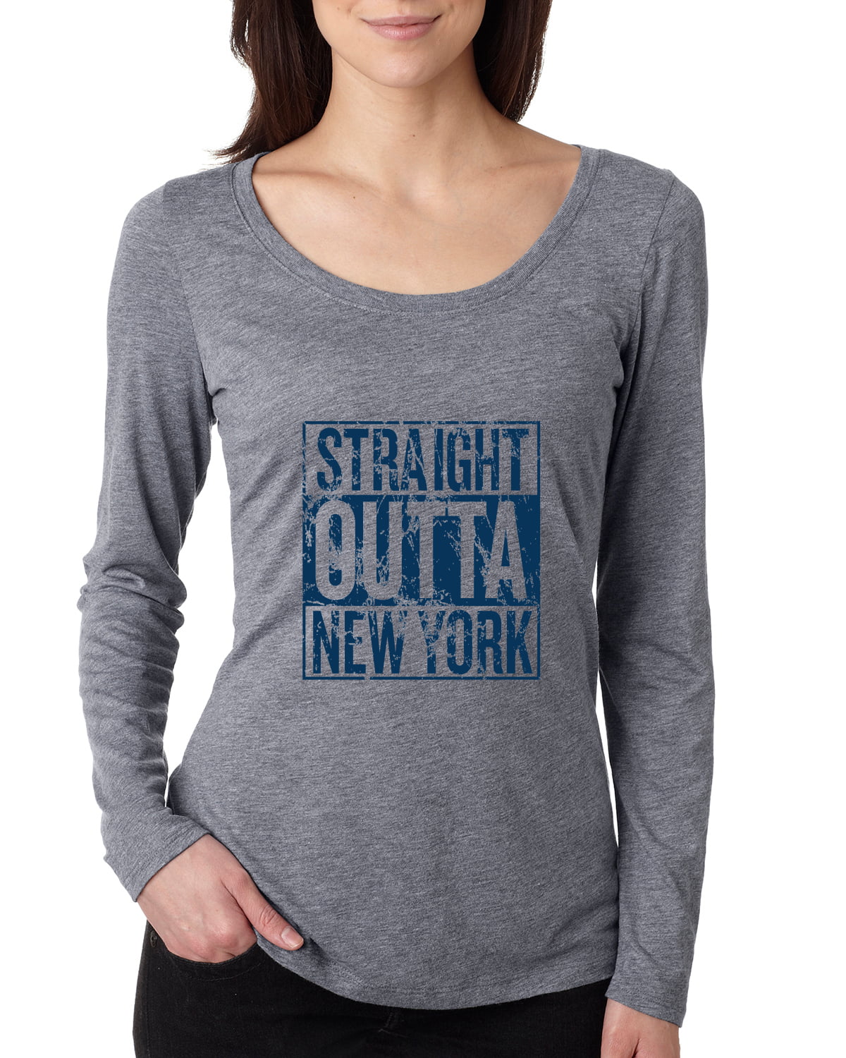 NY Baseball Fans. Too Sexy to Be A Yankees Fan Ladies Shirt (XS-2X)