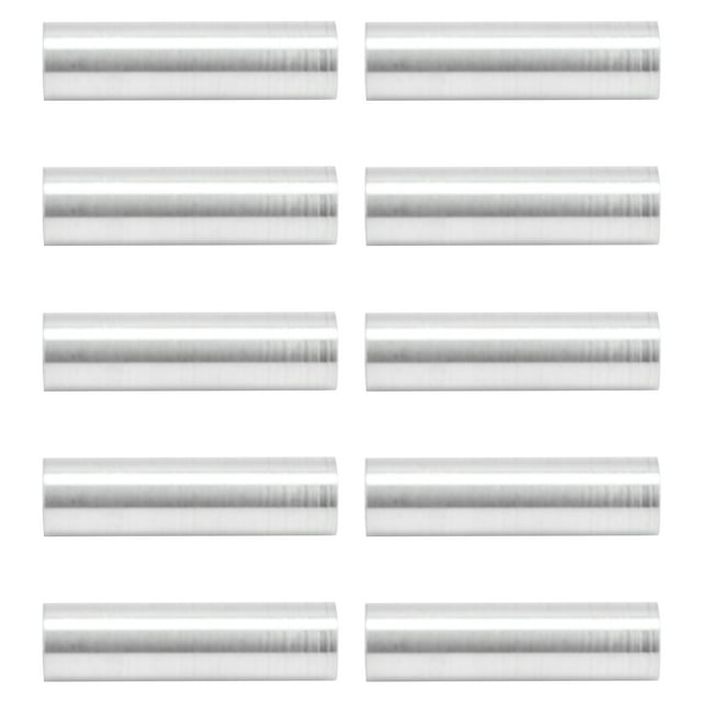 Aluminum Alloy Column, OD 6mm ID 4mm Round Spacer 1mm Thickness 10Pcs Anodized Support Fittings Seamless Connection Threadless For Mechanical Repair Long 14mm,Long 16mm,Long