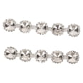 thumbnail image 2 of 2 clips de cristal para zapatos con diamantes de imitación, decoración elegante para zapatos de boda, fiesta, novia, 2 of 5
