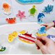 thumbnail image 4 of Juguetes de piscina, juguetes para bebés, juguetes para niños pequeños, juguetes de baño EVA para bebés - Animales del océano, juguetes flotantes para el baño, divertidos y educativos, juego de baño E, 4 of 9