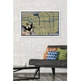 thumbnail image 2 of DC Comics TV Batman Beyond - Map Wall Poster, 22.375" x 34" Framed, 2 of 5
