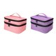 thumbnail image 1 of Estuche de transporte para esmalte de uñas, 2 piezas, protección del medio ambiente, maquillaje de viaje rosa púrpura Zulema Estuche de transporte de esmalte de uñas, 1 of 8