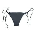 thumbnail image 2 of Tavik Womens Jax Side Tie Swim Mix N Match Bikini Bottom, Blue, Small, 2 of 2