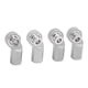 thumbnail image 2 of RC Car Steering Rod Head, 4PCS RC Car Rod End Steel Bend High Accuracy Fine Workmanship M3 For Replacement ANGGREK Otros, 2 of 8