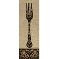 thumbnail image 2 of Williams, Todd 11x24 White Modern Wood Framed Museum Art Print Titled - Fork, 2 of 4