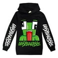 thumbnail image 2 of Unspeakable Print Kids Hooded Hoodie Long Sleeve Sweatshirt Casual Pullover Top, 2 of 2