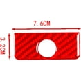 thumbnail image 2 of TINKI Fit for Tacoma 2015 2016 2017 2018 2019 2020 2021 2022 2023 Soft Carbon Fiber 3D Sticker Inner Glove Box Switch Trim Sticker Interior Car Accessories, 2 of 14