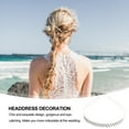 thumbnail image 3 of STRANDCHIC Elegant Rhinestone Bridal Hair Band Headband for Girls Proms and Weddings, 1 Set Decorative Jewelry Accessory, 3 of 8