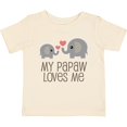 thumbnail image 3 of Inktastic My Papaw Loves Me Grandchild Boys or Girls Baby T-Shirt, 3 of 5
