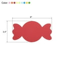 thumbnail image 2 of Uxcell Candy Cutouts, 108 Pack Paper Candy, Colorful Candy Cutout for Classroom, Assorted Colors, 2 of 8