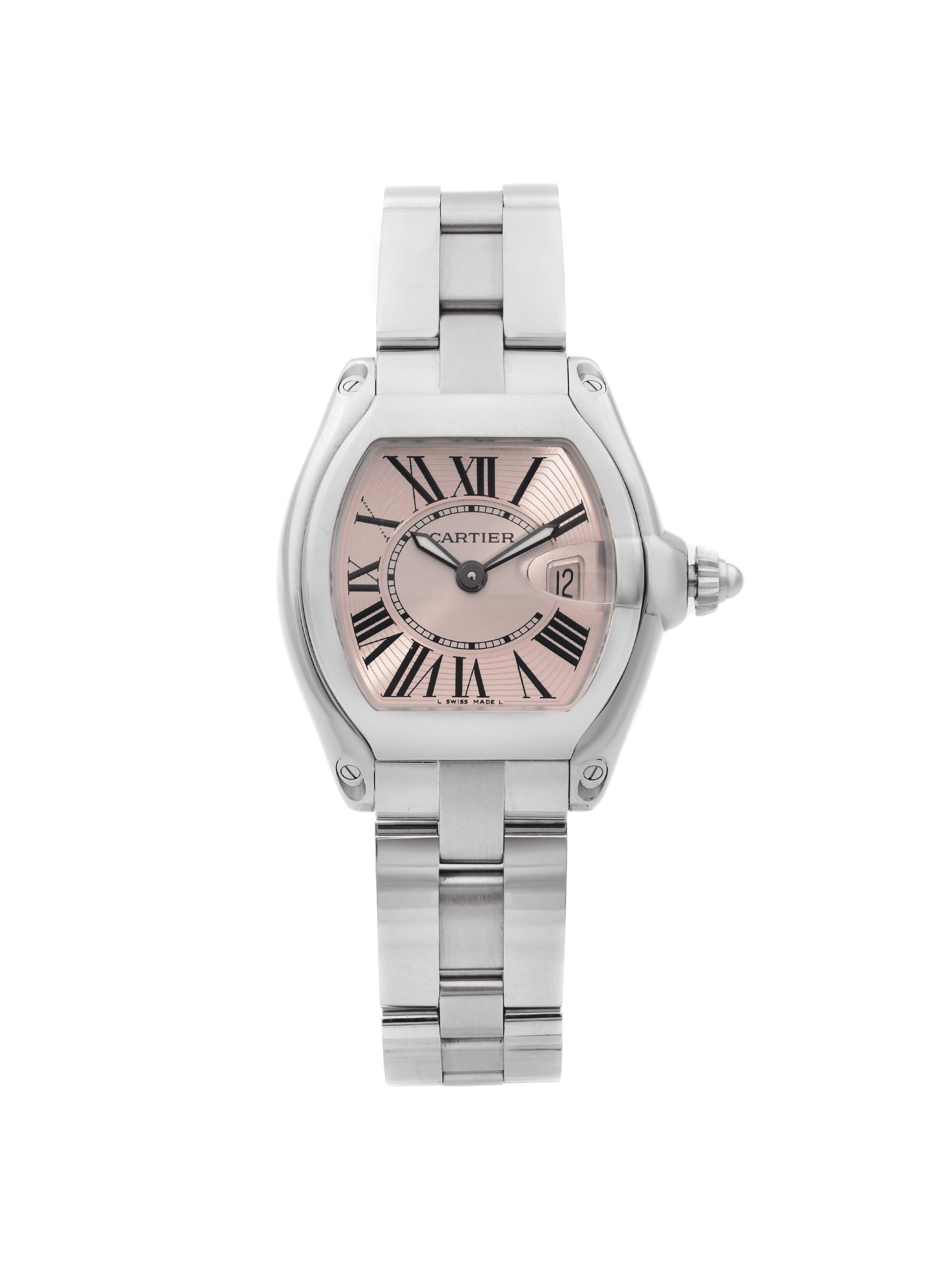 cartier watch pink face