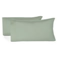 thumbnail image 4 of Allswell 2-Piece Soft & Silky Luxury 100% TENCEL™ Pillowcase Set, Smoke Grey, King, 4 of 6