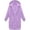 Purple, variant on Girls Long Zip Up Hoodie Jacket, Casual Loose Long Sleeve Hooded Sweatshirt Coat with Front Pockets, Kids Solid Lightweight Outerwear for Daily Outdoor School Wear(Light Blue,9-10 Years)