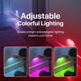 thumbnail image 2 of 1 Pack - SnapPower Multi-Color GuideLight – Outlet Cover RGB Lights, Customizable Ambient Lighting/Mood Lighting for Home, Kitchen, Gaming Room, Kids Bedroom, Nursery, Holiday Decor (White, Decor), 2 of 6