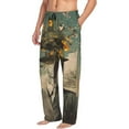 thumbnail image 6 of Sikiie Surreal Floral Mindscape Pajama Pants Men, PJ Bottoms, Sleep & Lounge Pants-XX-Large, 6 of 6