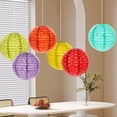thumbnail image 1 of Xihbxyly Faroles de Papel Huecos, Diseño Intrincado, Resistentes Pero Elegantes, Versátiles para Decorar Fiestas, Bodas y Eventos, Fáciles de Colgar, Juego de 3, con Un Toque de Artesanía Popular Cul, 1 of 5
