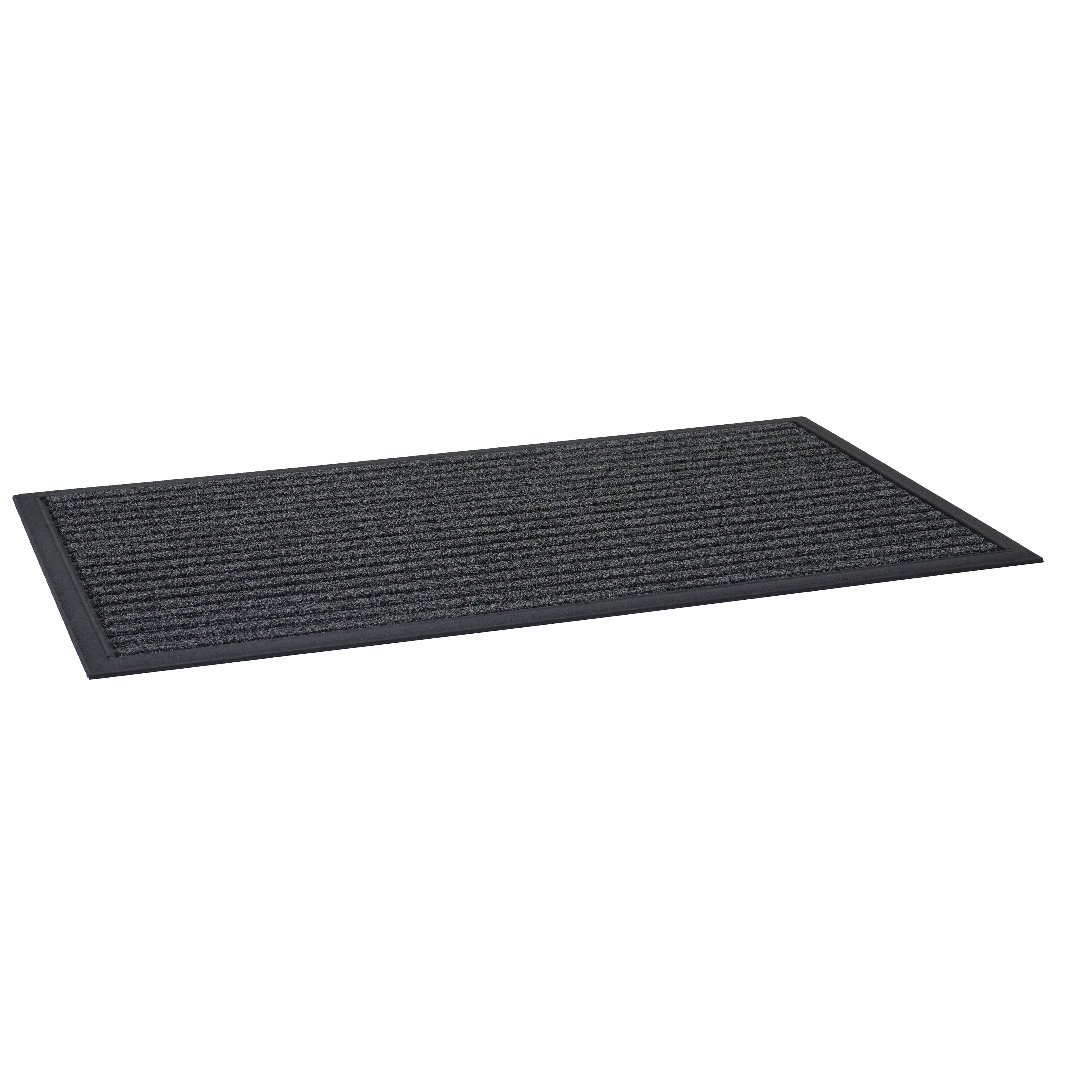 Scraper Eco Rib with rubber Inlay Grey Mat 18" x 30"