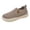 Coffee, variant on Women's Casual Slip-On Loafers, Women's Comfortable Mesh Breathable Slip-On Shoes Sneakers, Anti-Slip Thick Sole Flat Shoes for Travel & Walking, Casual Loafers, Coffee 8