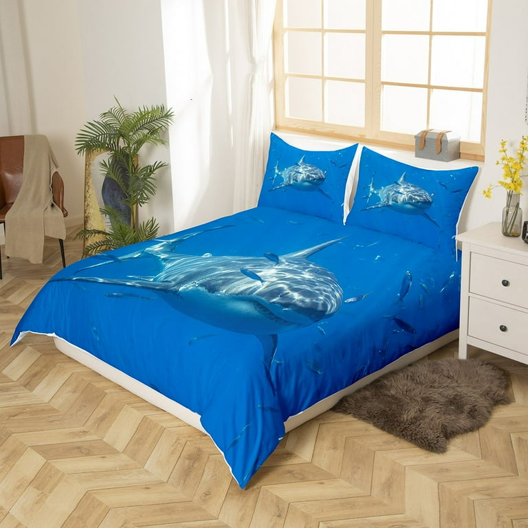 Shark comforter cheap twin