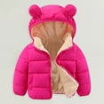 thumbnail image 2 of Mercatoo Winter Coat for Kids Baby Warm Outdoor Girls Boys Cartoon Winter Warm Fleece Jackets Kids Winter Down Jacket, 2 of 5