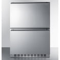 thumbnail image 1 of Summit SPRF34D 23" W Undercounter Refrigerator Freezer w/ (1) Section & (2) Drawers, 115v, 1 of 1