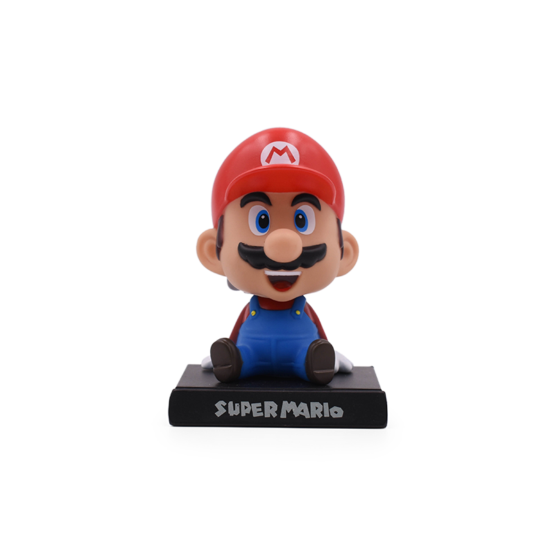 Super Mario Action Figures 5.7" Mario Sitting Position Toys PVC Model