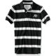 thumbnail image 1 of Aeropostale Mens Stripe A87 Logo Rugby Polo Shirt, Negro, Mediano, 1 of 1