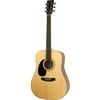 Recording King RD-06L Left Handed Solid Top Dreadnought Acoustic Guitar, Natural