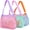 Blue+Pink+Light Green, variant on Beach Toys Large Mesh Beach Bag Sand Toy Shell Collecting Bag for Holding Shells Pool Bag Swimming Accessories Gift for Teens Boys and Girls (Only Bags,A Set of 3)