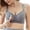 Grey, variant on HGIEYS Nursing Bra for Women Pumping Bra Hands Free Maternity Bralette for Pregnancy Wireless Pumping and Breastfeeding Bra