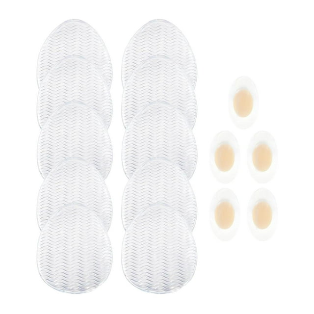 Almohadillas antideslizantes transparentes para zapatos de tacón , resistentes, con adherencia para reparación de suelas y protectores de suela.