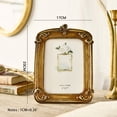 thumbnail image 4 of SDFGTstore Aesthetic Vintage Photo Frame Light Luxury Imitation Wood Bedroom Wall Hangings, 4 of 16