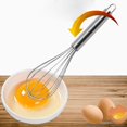 thumbnail image 4 of 3 Pack Stainless Steel Whisk, Wire Whisk for Cooking, Blending, Whisking, Beating and Stirring, Enhanced Version Balloon Whisk,8"+10"+12", 4 of 7
