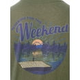 thumbnail image 5 of Fish N Vibe Men's Short Sleeve Fishing Performance Outdoor Graphic T-Shirt, Lichen Green, 2XL, 5 of 7