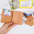 thumbnail image 4 of KUIZAP Little Bear Wallet Cartoon Women's Short Wallet Button 30% PU Card Bag(style D), 4 of 7