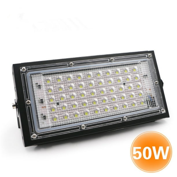 Lámpara De Pared De Iluminación De Proyector De Calle Ip65 Impermeable Para Exteriores Con Luz De Inundación Led De 50W Eigraketly HA025961-02