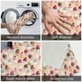 thumbnail image 2 of Cute Fruit Ice Cream Print Front Door Mat, Indoor Mats for Bedroom Bathroom Kitchen, Floor Mat Non-Slip, Soft Carpet Floor Cover Machine Washable Entryway Mat - 20x31.5in, 2 of 5