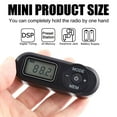 thumbnail image 5 of TAPDRA Portable FM Radio DSP Digital Processor HRD-727 LCD Display 64-108MHz 20 Stations Auto Scan Intelligent Memory Earphone Lanyard, 5 of 8
